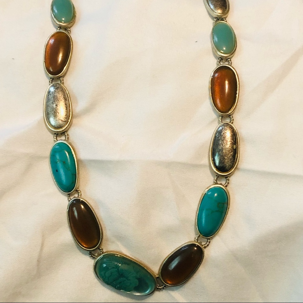 Statement Gemstone Necklace - Picture 3 of 9
